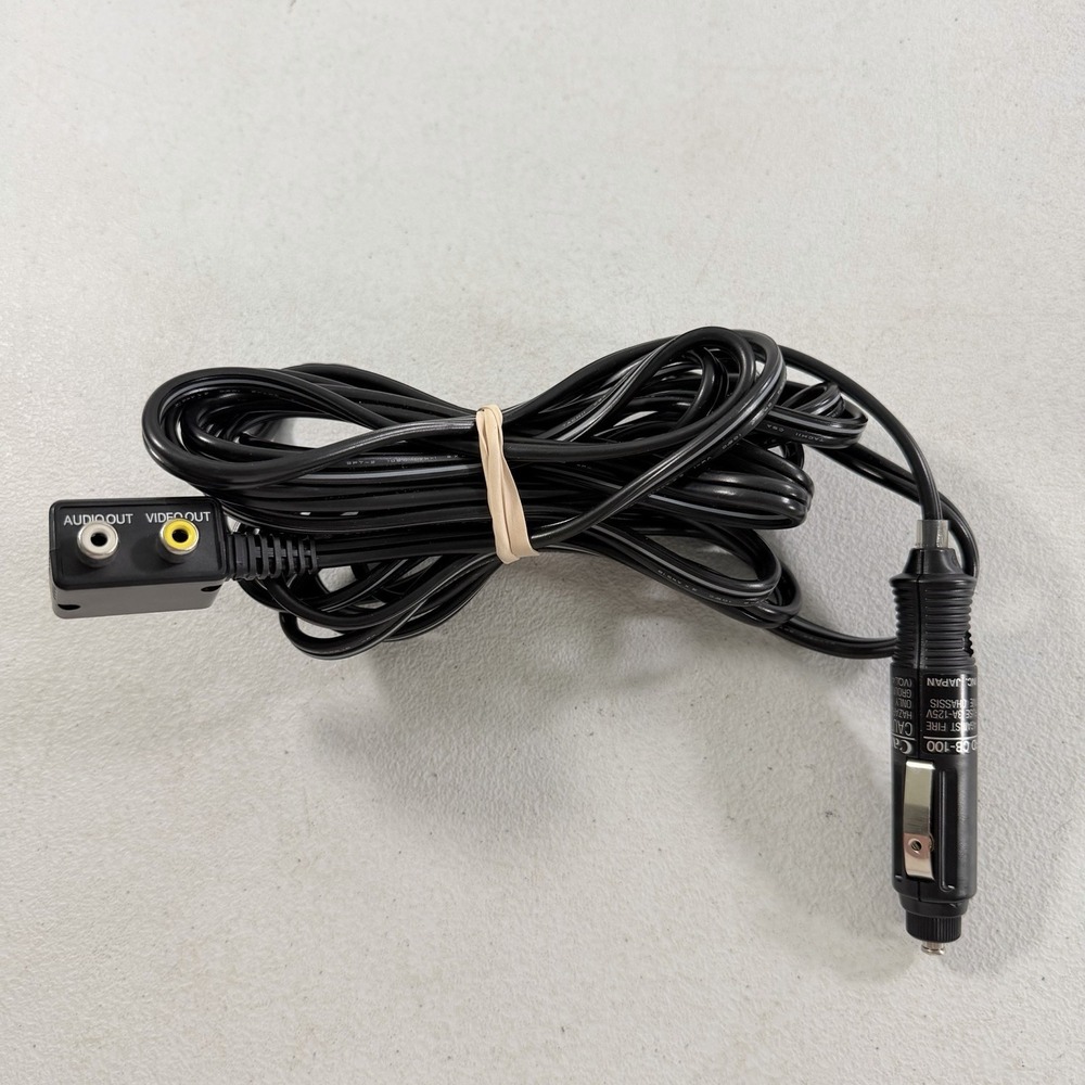 Canon CB-100 VHS Camcorder Car Power Supply AV Converter OmniMovie GE Magnavox